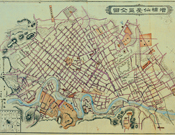 仙台地図  1887年