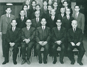 新設当時の教職員 1962年